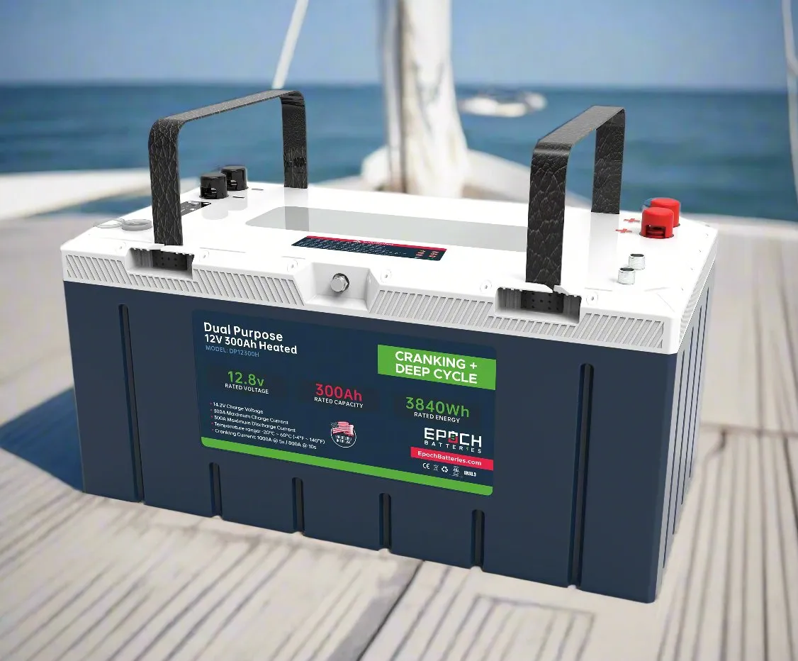 12V 300Ah Pro Series - LiFePO4 Cranking & Deep Cycle Lithium Battery (Dual Purpose)