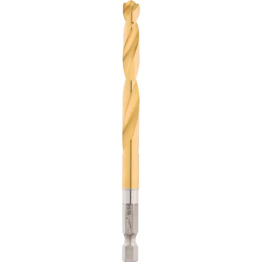 19/64 In. Shockwave Red Helix Titanium Drill Bit