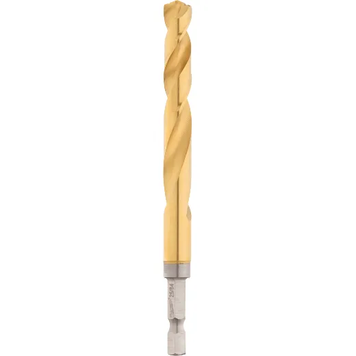 25/64 In. Shockwave Red Helix Titanium Drill Bit