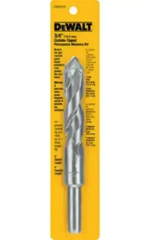 3/4 IN. x 6 IN. Carbide Tipped Premium Percussion Drill Bit