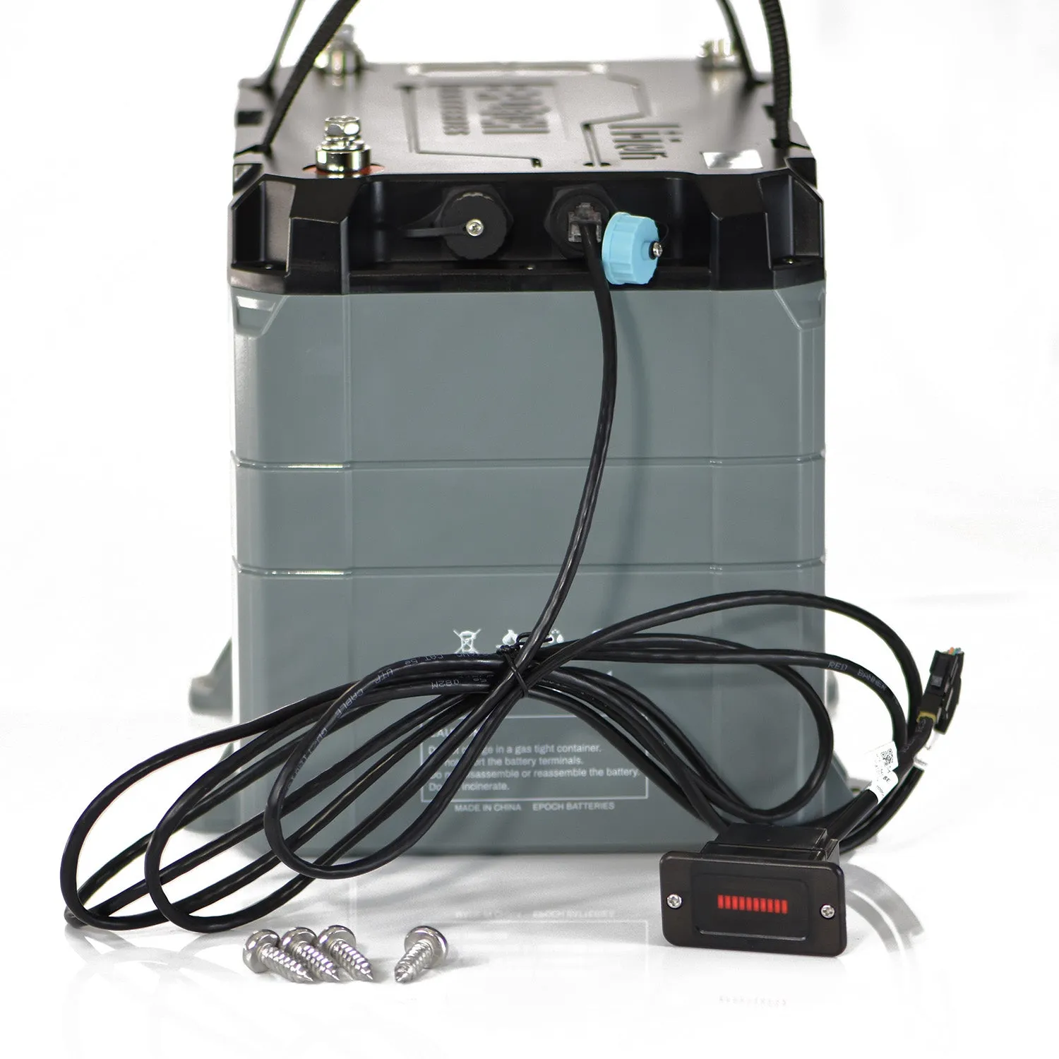 36V 100Ah LiFePO4 Lithium Battery - Bluetooth, Heating, Waterproof