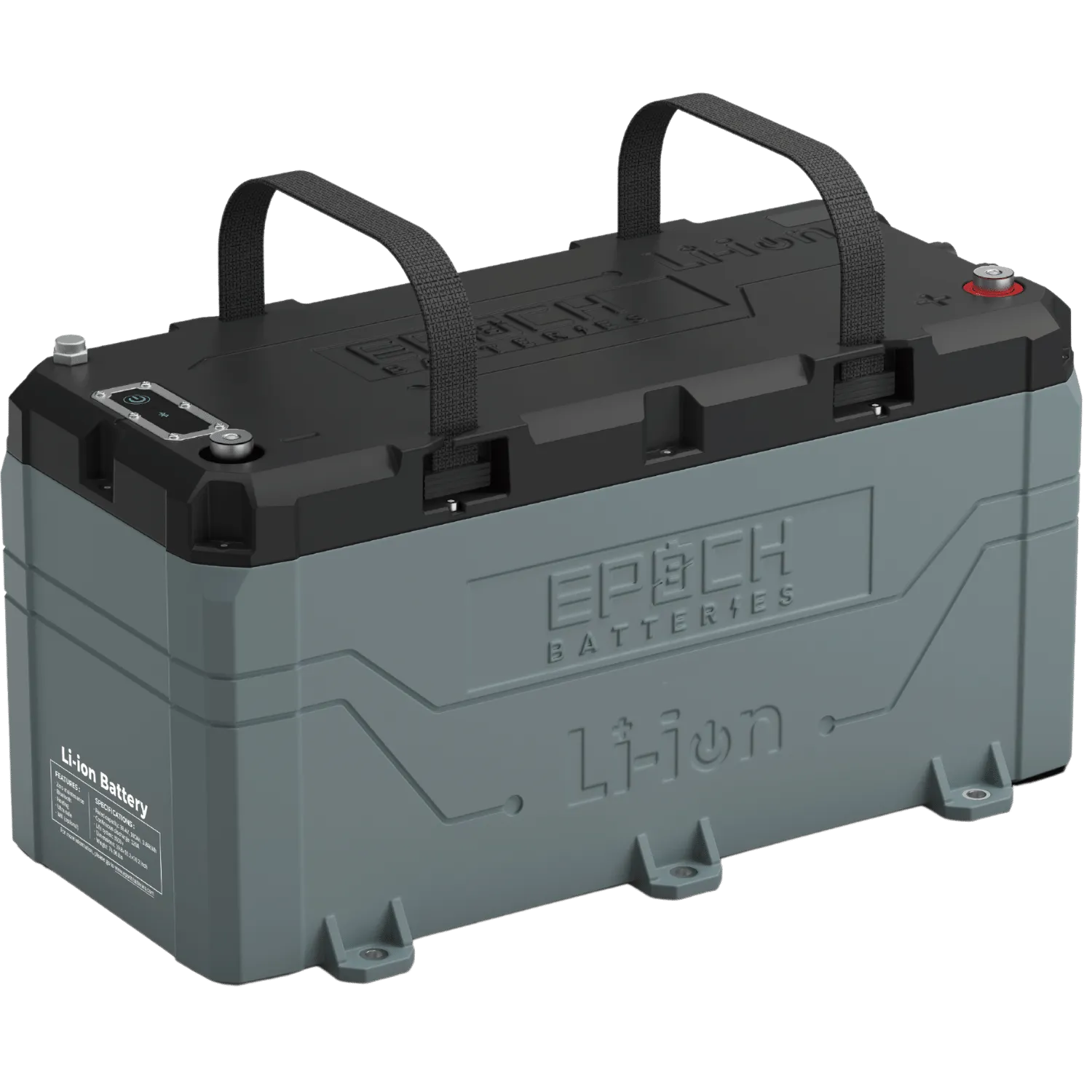 36V 100Ah LiFePO4 Lithium Battery - Bluetooth, Heating, Waterproof
