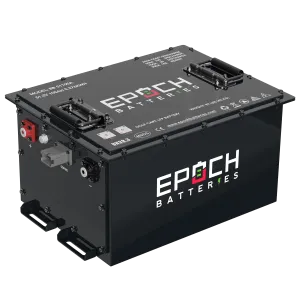48V 105Ah Lithium (LiFePO4) Golf Cart Battery - Complete Kit