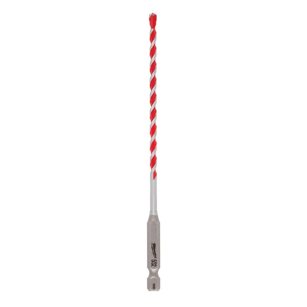 5/32 In. X 4 In. X 6 In. Shockwave Carbide Hammer Drill Bit