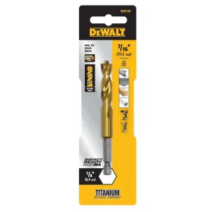 7/16 IN. IMPACT READY Titanium Nitride Coating Drill Bit