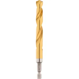 7/16 In. Shockwave Red Helix Titanium Drill Bit