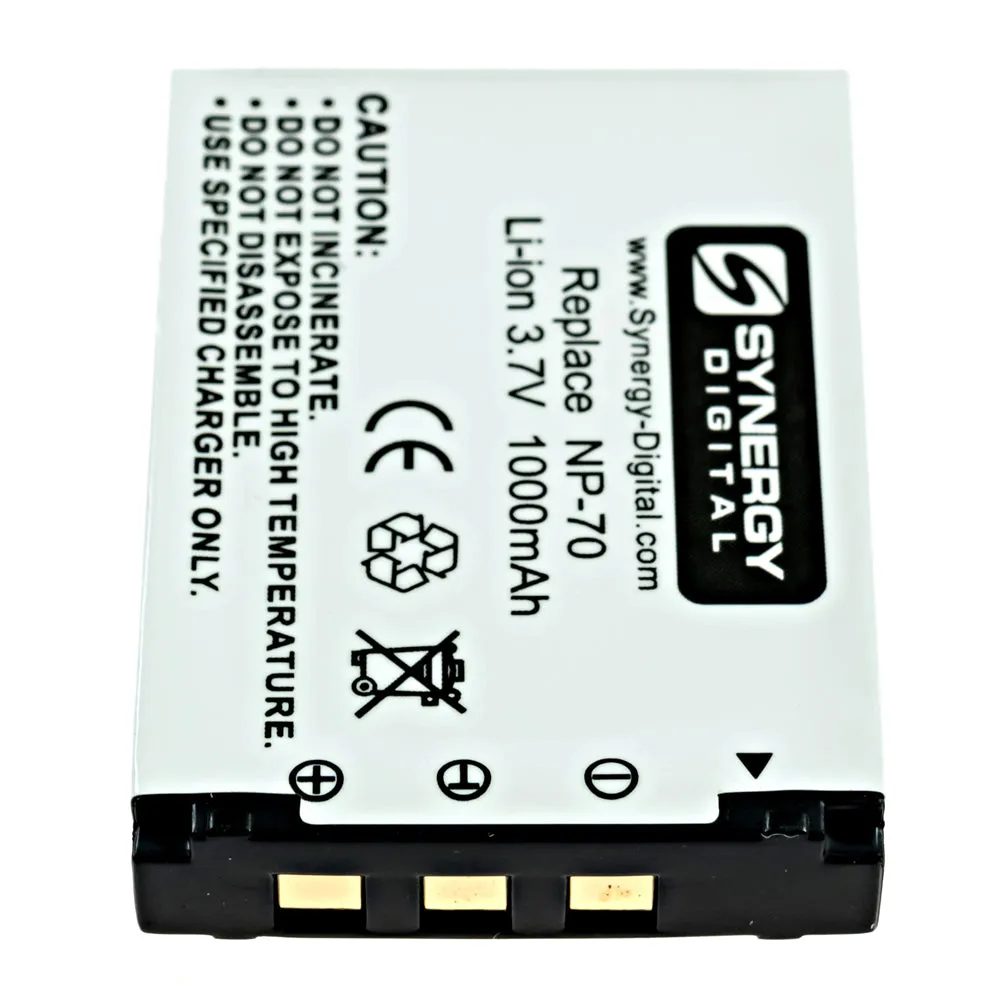 Batteries N Accessories BNA-WB-CANP70 Digital Camera Battery - Li-ion, 3.7V, 1000 mah, Ultra High Capacity Battery - Replacement for Casio NP70 Battery