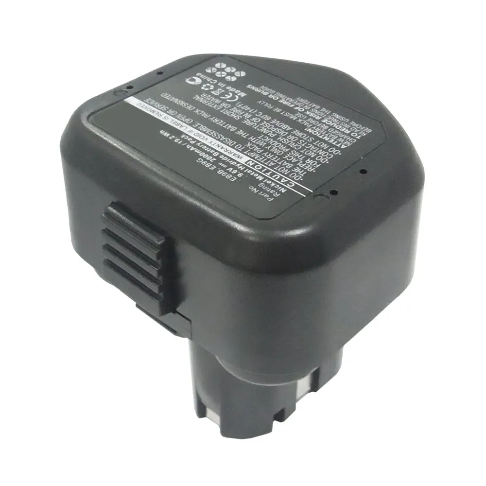 Batteries N Accessories BNA-WB-H11906 Power Tool Battery - Ni-MH, 9.6V, 2000mAh, Ultra High Capacity - Replacement for Hitachi EB9B Battery