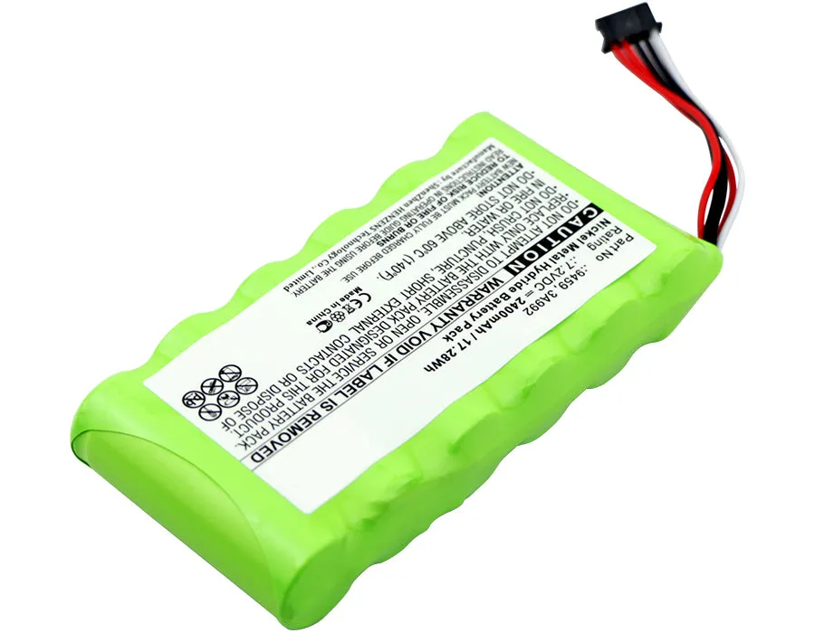 Batteries N Accessories BNA-WB-H11930 Equipment Battery - Ni-MH, 7.2V, 2400mAh, Ultra High Capacity - Replacement for Hioki 3A992 Battery