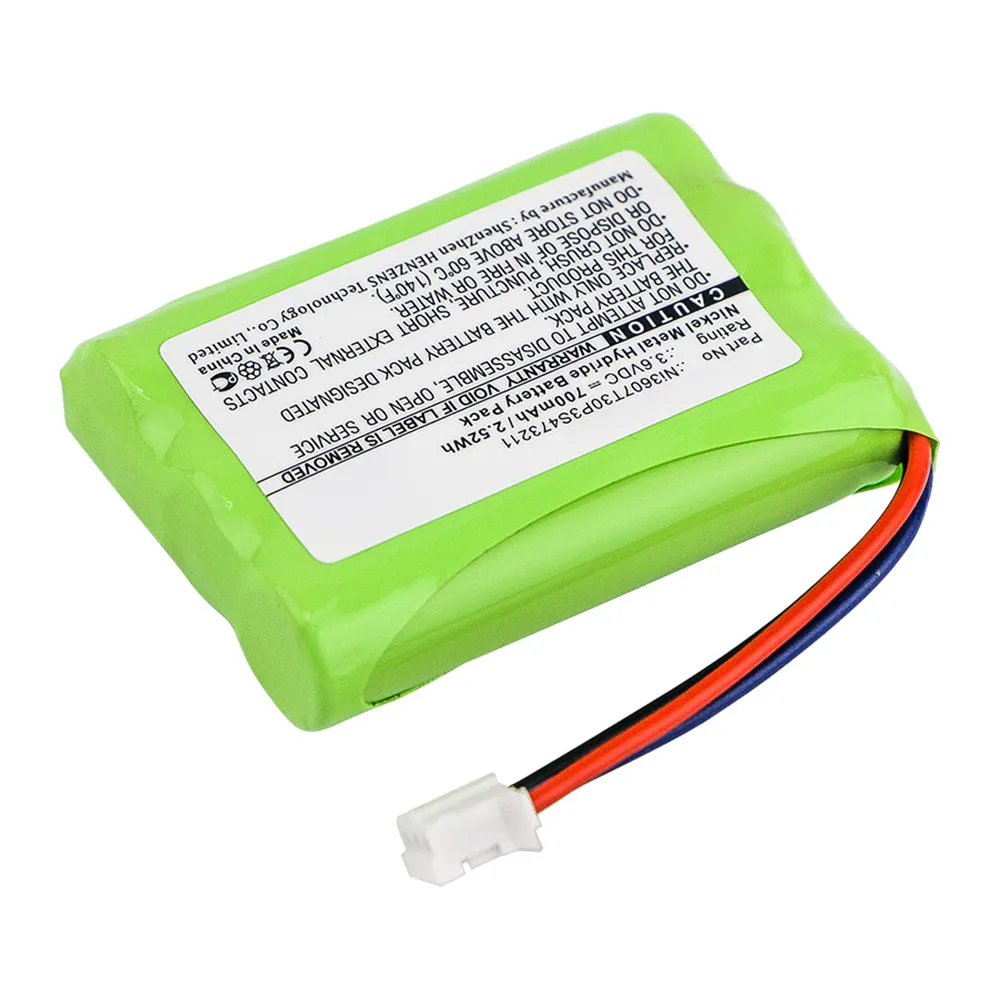 Batteries N Accessories BNA-WB-H14158 Cordless Phone Battery - Ni-MH, 3.6V, 700mAh, Ultra High Capacity - Replacement for ZTE Ni3607T30P3S473211 Battery