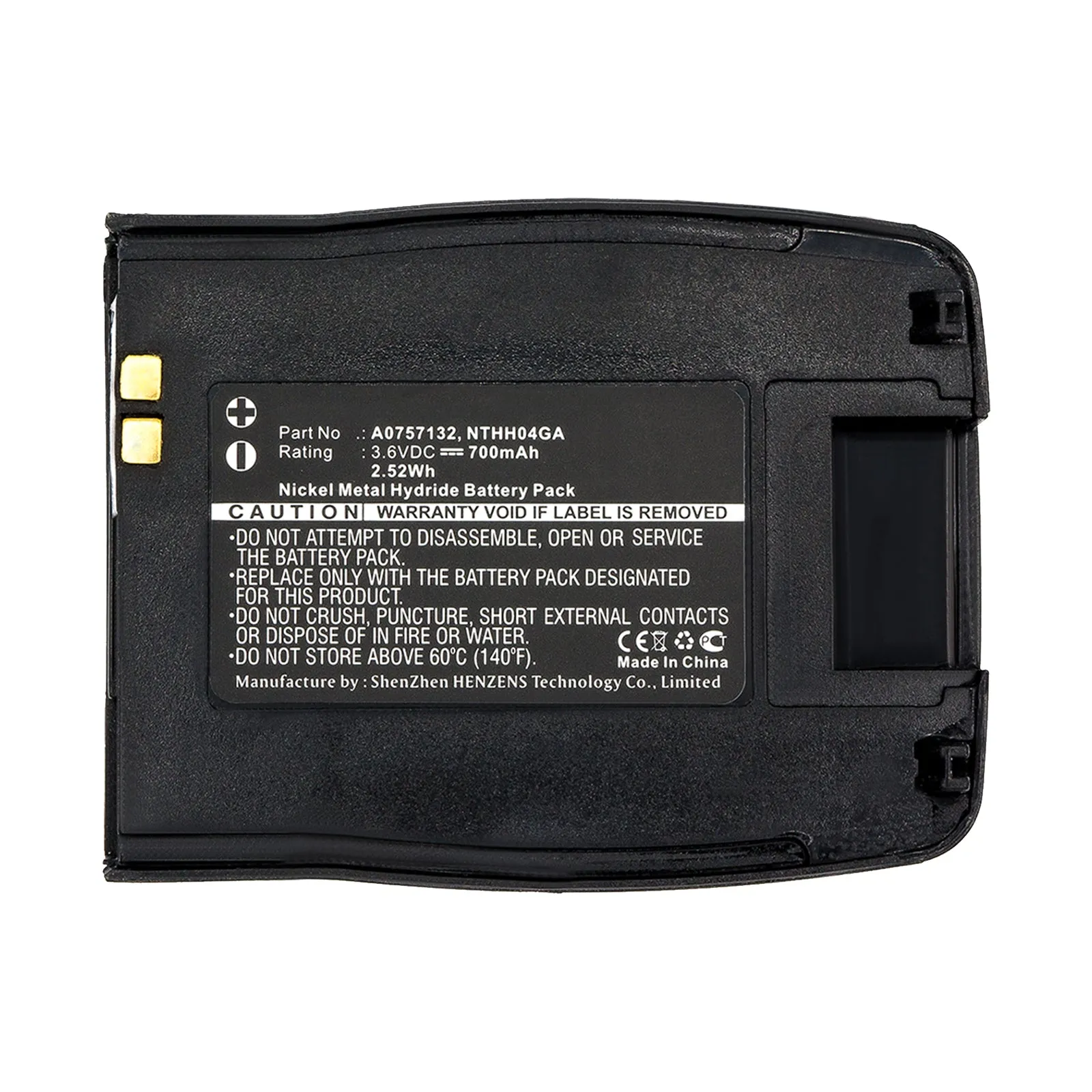 Batteries N Accessories BNA-WB-H14932 Cordless Phone Battery - Ni-MH, 3.6V, 700mAh, Ultra High Capacity - Replacement for NORTEL A0757132 Battery
