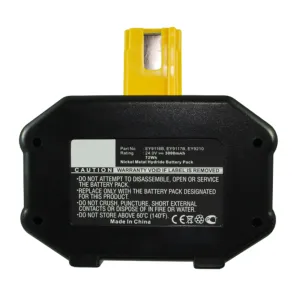 Batteries N Accessories BNA-WB-H15313 Power Tool Battery - Ni-MH, 24V, 3000mAh, Ultra High Capacity - Replacement for Panasonic EY9116 Battery