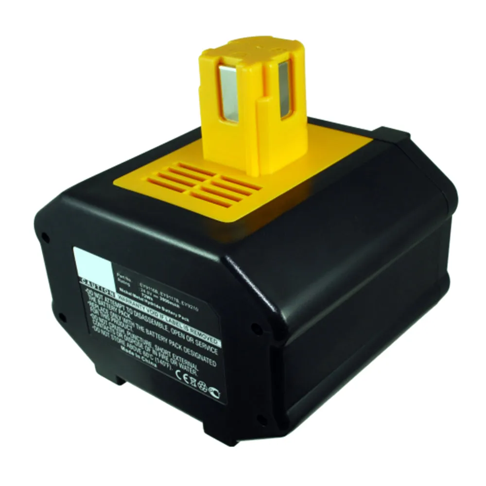 Batteries N Accessories BNA-WB-H15313 Power Tool Battery - Ni-MH, 24V, 3000mAh, Ultra High Capacity - Replacement for Panasonic EY9116 Battery