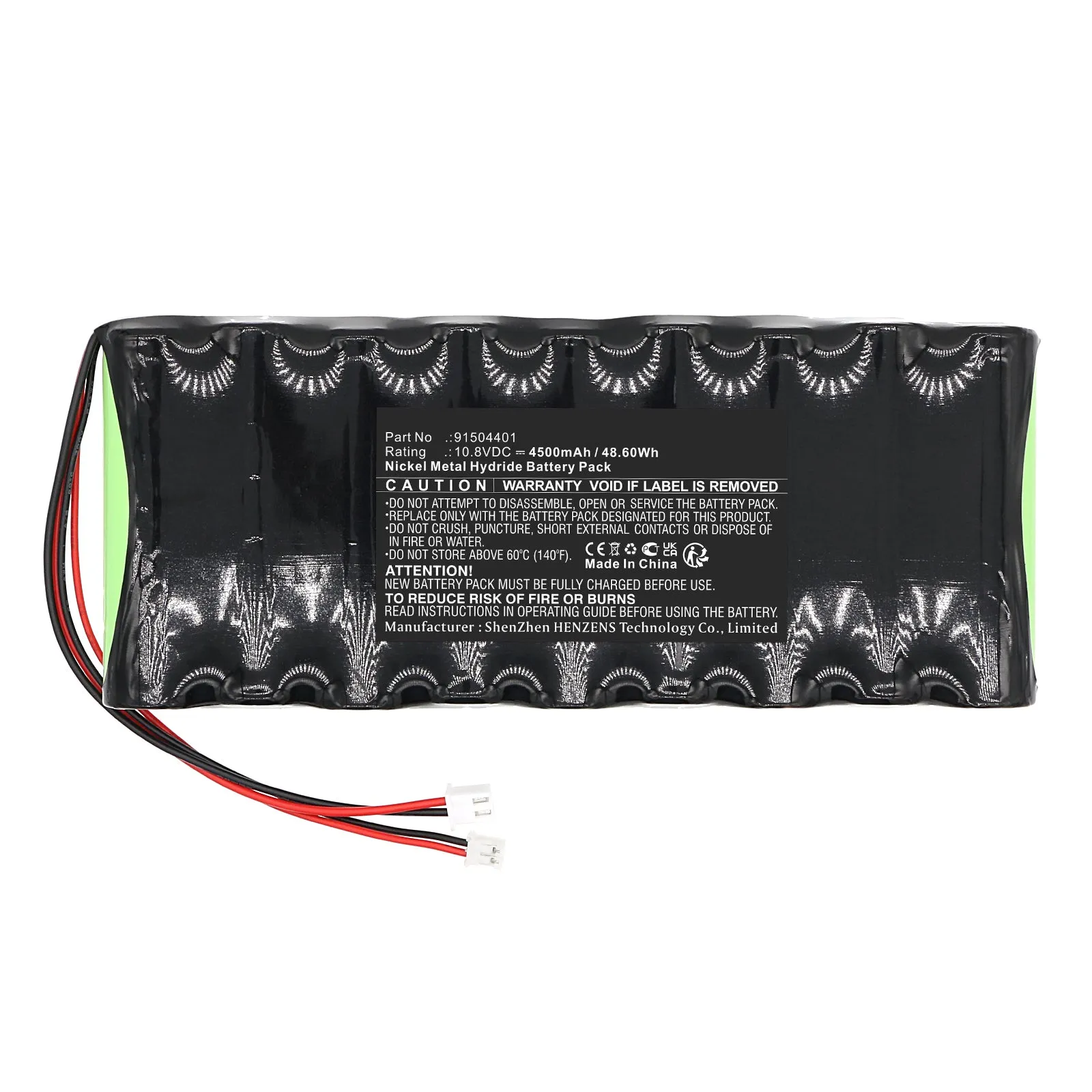 Batteries N Accessories BNA-WB-H19559 Equipment Battery - Ni-MH, 10.8V, 4500mAh, Ultra High Capacity - Replacement for TechniSat 91504401 Battery