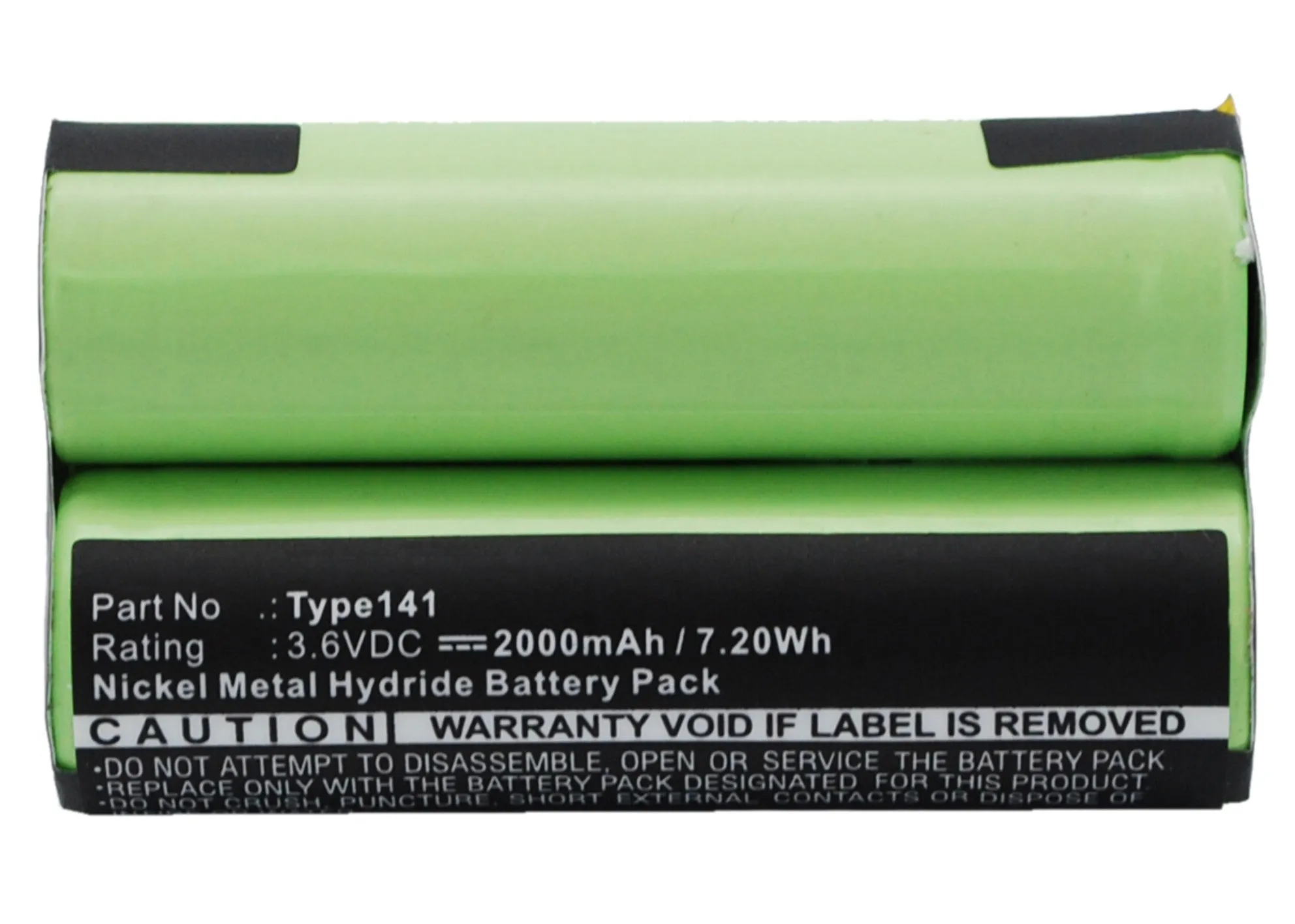 Batteries N Accessories BNA-WB-H6701 Vacuum Cleaners Battery - Ni-MH, 3.6V, 2000 mAh, Ultra High Capacity Battery - Replacement for AEG Type141 Battery