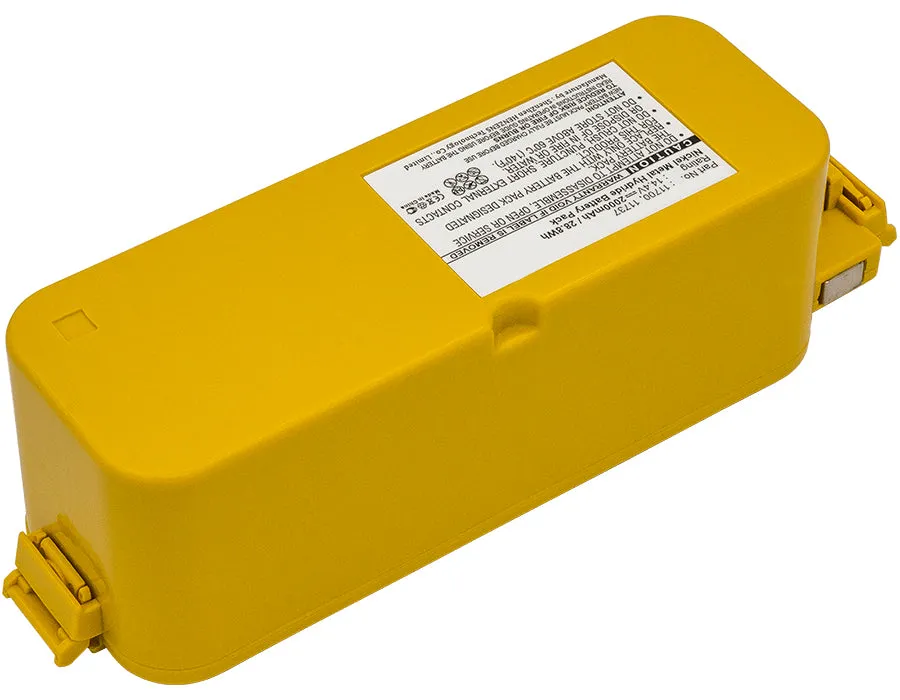 Batteries N Accessories BNA-WB-H6708 Vacuum Cleaners Battery - Ni-MH, 14.4V, 2000 mAh, Ultra High Capacity Battery - Replacement for Cleanfriend 1170017373 Battery