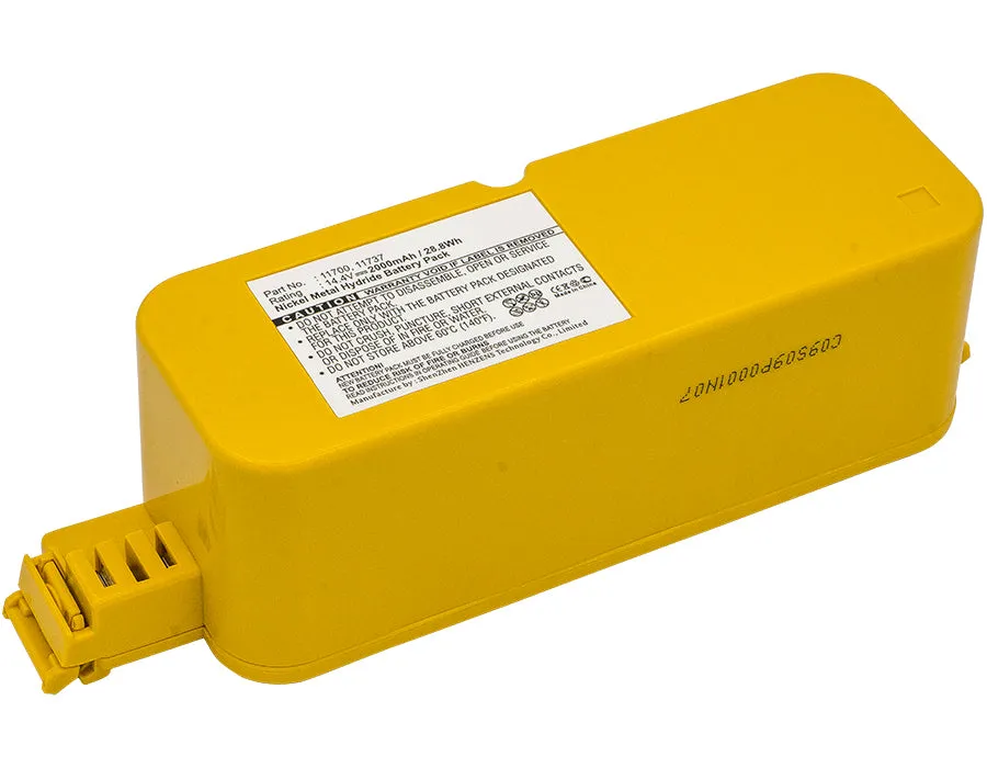 Batteries N Accessories BNA-WB-H6708 Vacuum Cleaners Battery - Ni-MH, 14.4V, 2000 mAh, Ultra High Capacity Battery - Replacement for Cleanfriend 1170017373 Battery
