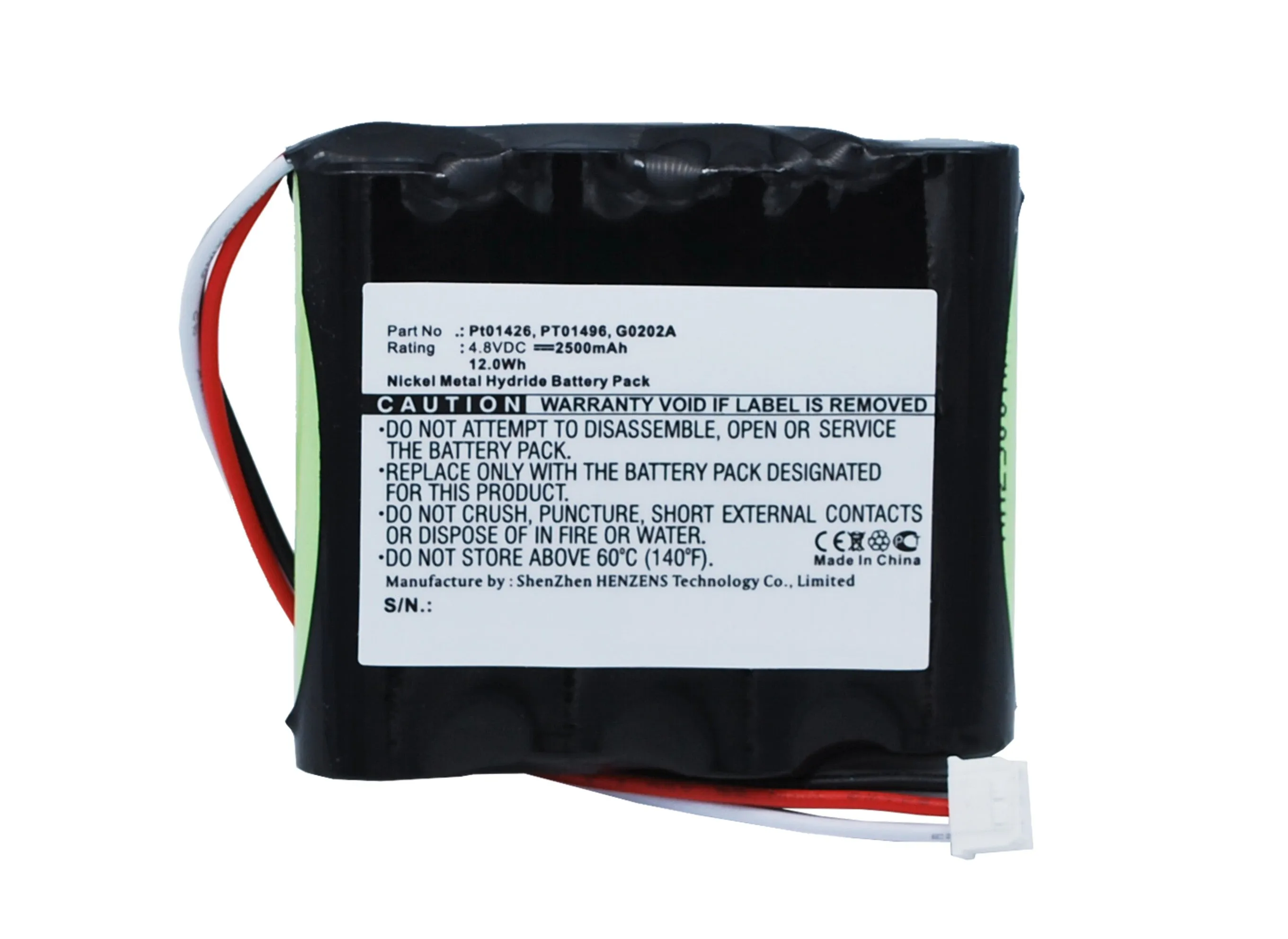 Batteries N Accessories BNA-WB-H7207 Equipment Battery - Ni-MH, 4.8V, 2500 mAh, Ultra High Capacity Battery - Replacement for Anritsu G0202A Battery