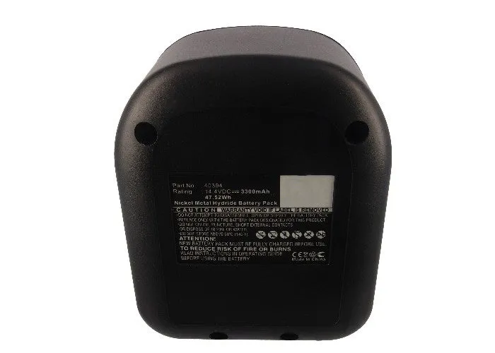 Batteries N Accessories BNA-WB-H7459 Power Tools Battery - Ni-MH, 14.4, 3300mAh, Ultra High Capacity Battery - Replacement for Lincoln 40394 Battery