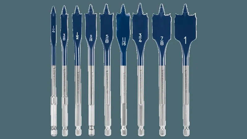 Bosch DSB5009 9 pc. Daredevil® Spade Bit Set