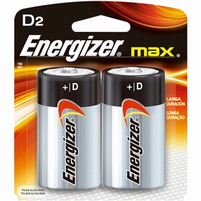 D Batteries (2 Pack)