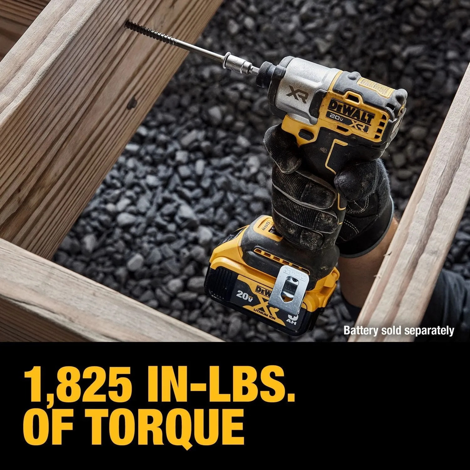 DEWALT DCF845B-20V MAX* XTREME Cordless Brushless 1/4 in Impact Driver Drill