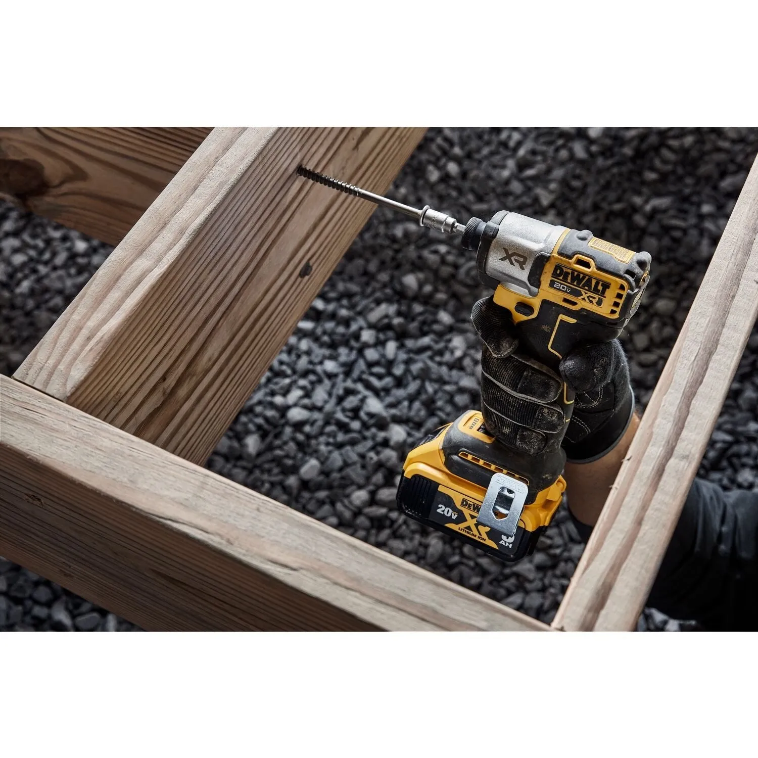 DEWALT DCF845P1-20V MAX* XTREME Cordless Brushless 1/4 in Impact Driver Drill Kit (1) Lithium Ion Battery with Charger
