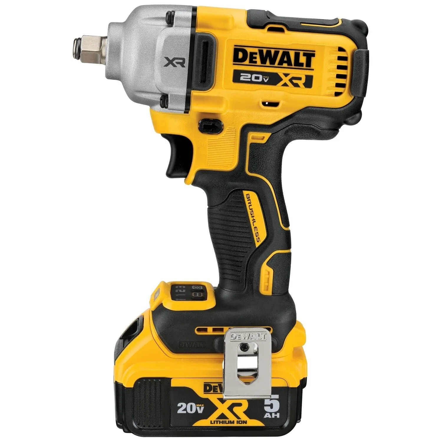 Dewalt DCF891P2 20V MAX* XR® 1/2 in. Mid-Range Impact Wrench Kit with Hog Ring Anvil