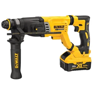 DEWALT DCH263R2-20V MAX* XTREME Cordless Brushless 1-1/8 in SDS  Rotary Hammer Drill Kit (2) Lithium Ion Batteries with Charger