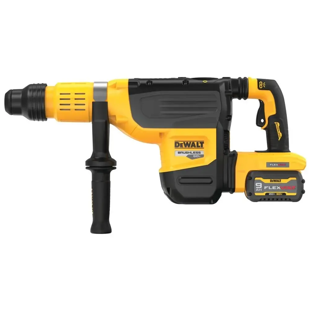 DEWALT DCH775X2-60V Max 2 In. Brushless Cordless SDS Max Combination Rotary Hammer Kit