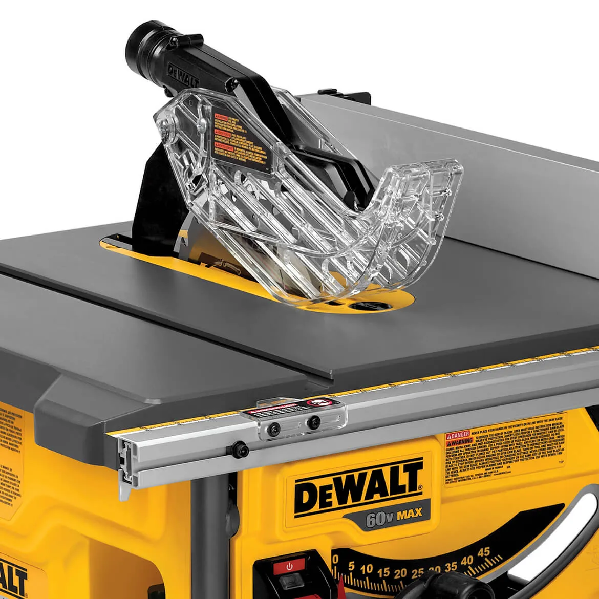DeWALT DCS7485B 60V FLEXVOLT 8-1/4-Inch Adjustable Table Saw - Bare Tool