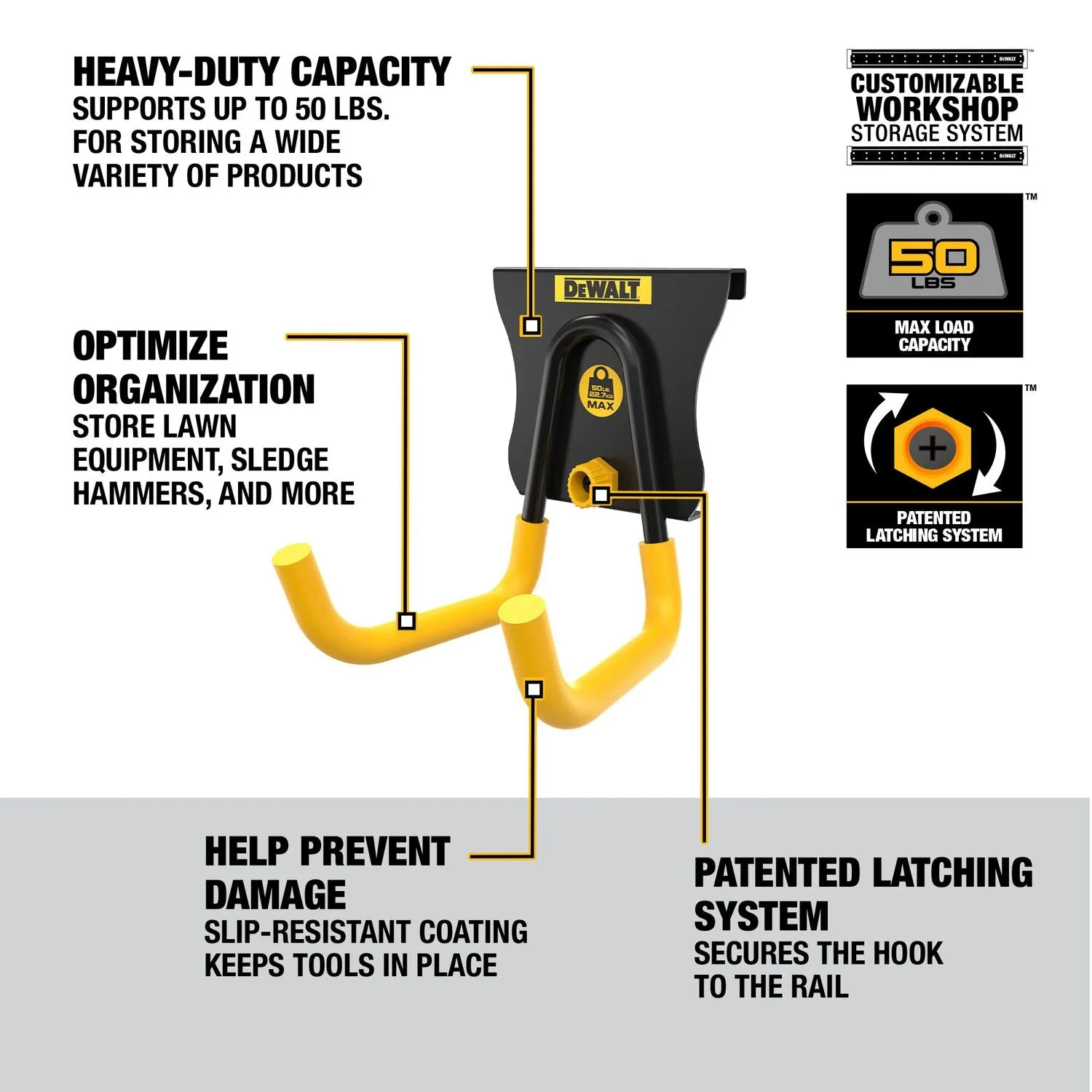 DEWALT DWST82805-Short Standard Hook