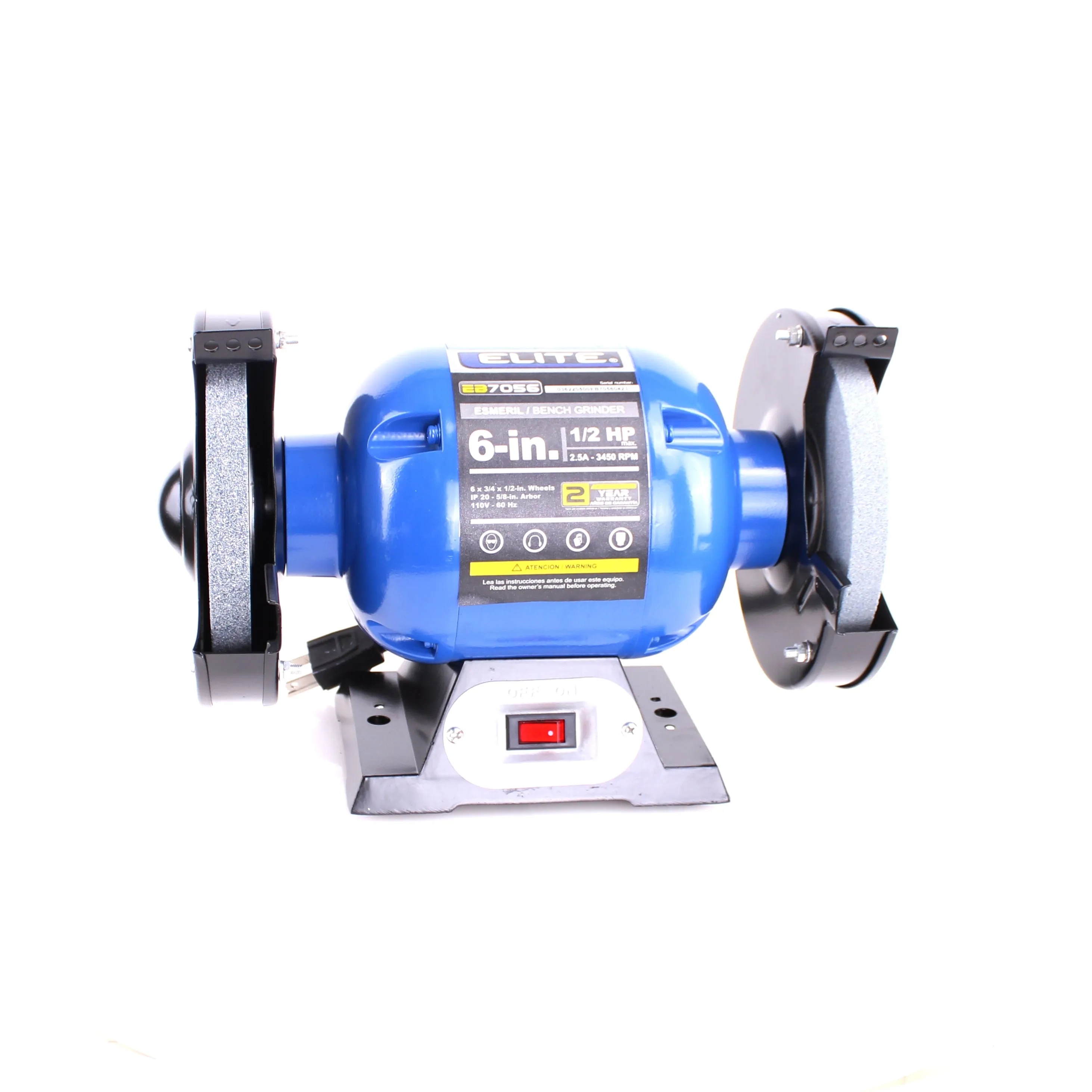 Elite® 6'' Bench Grinder