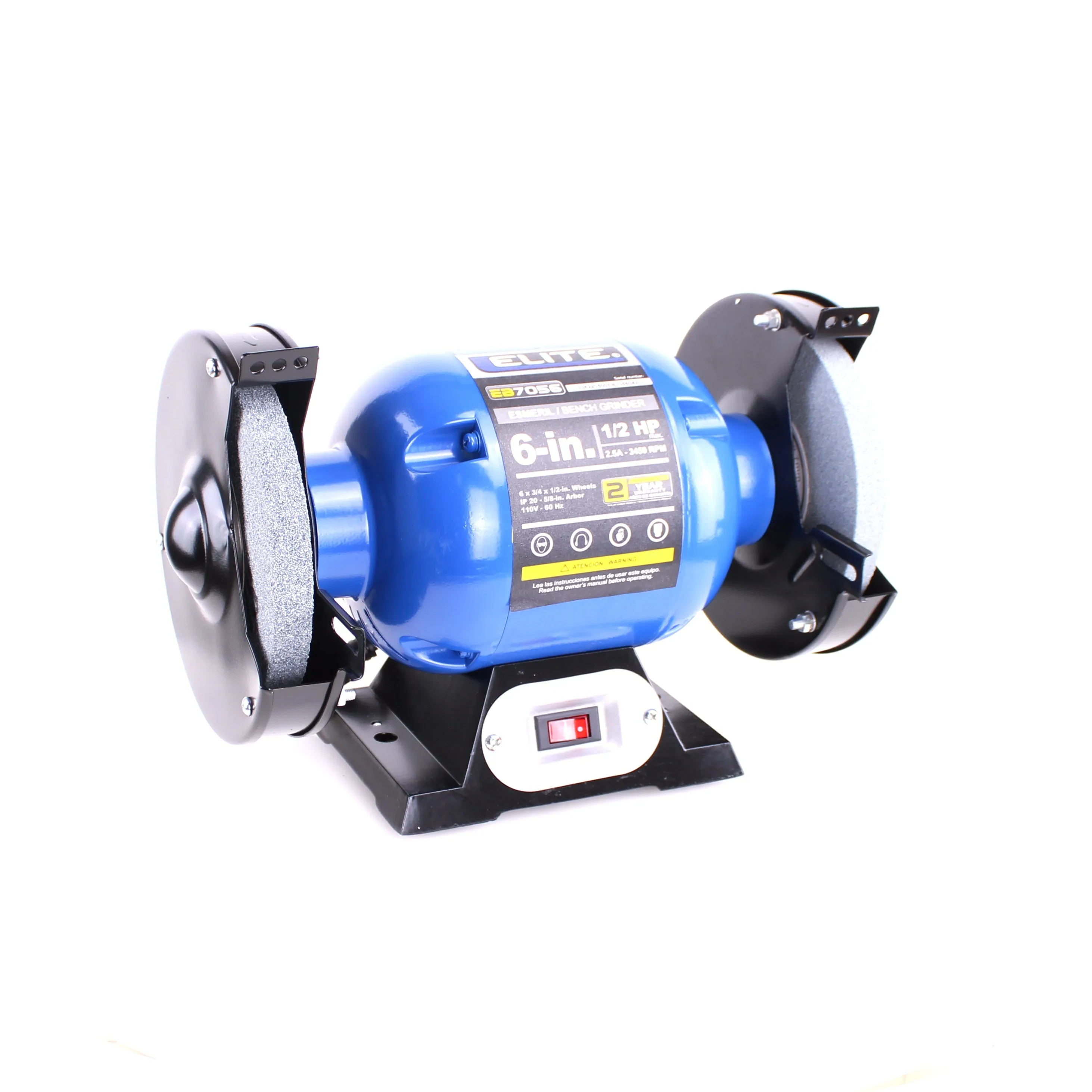 Elite® 6'' Bench Grinder