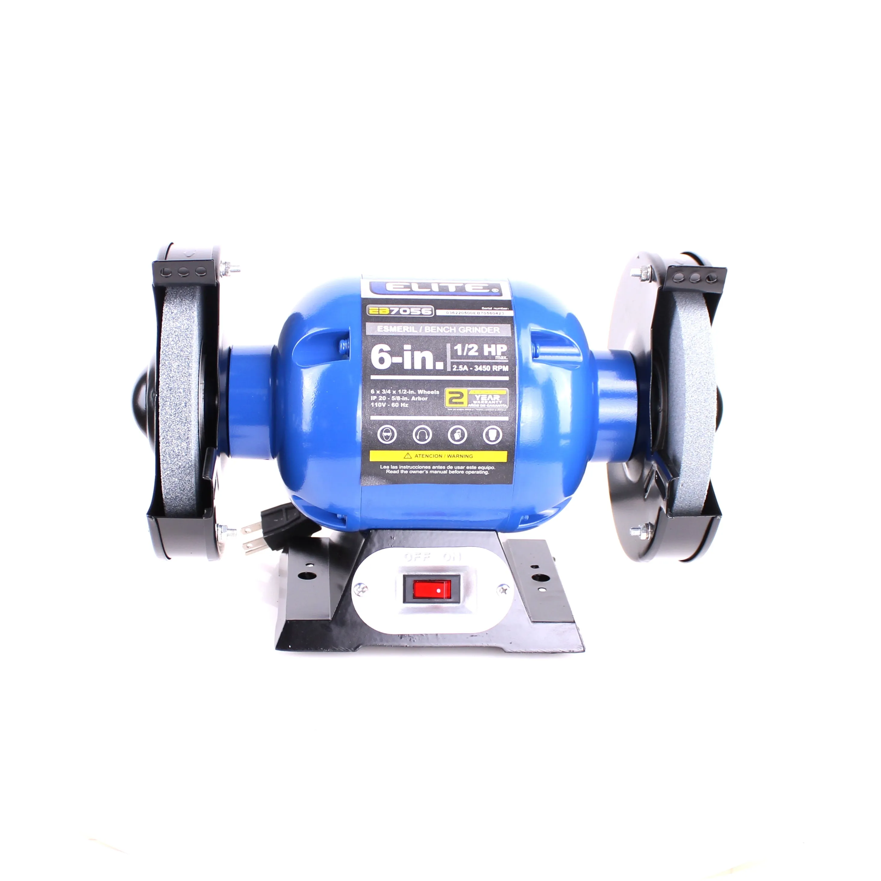Elite® 6'' Bench Grinder