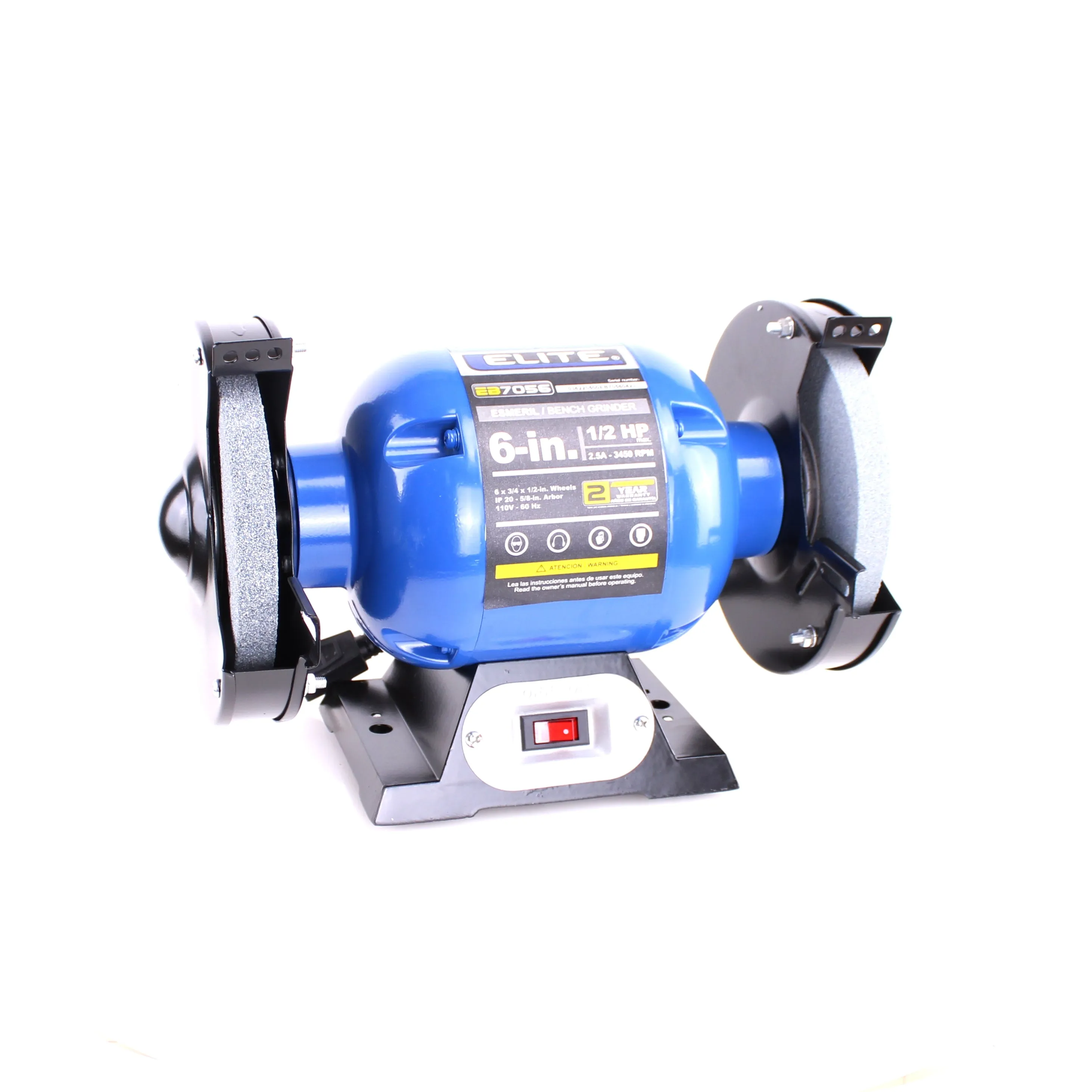 Elite® 6'' Bench Grinder