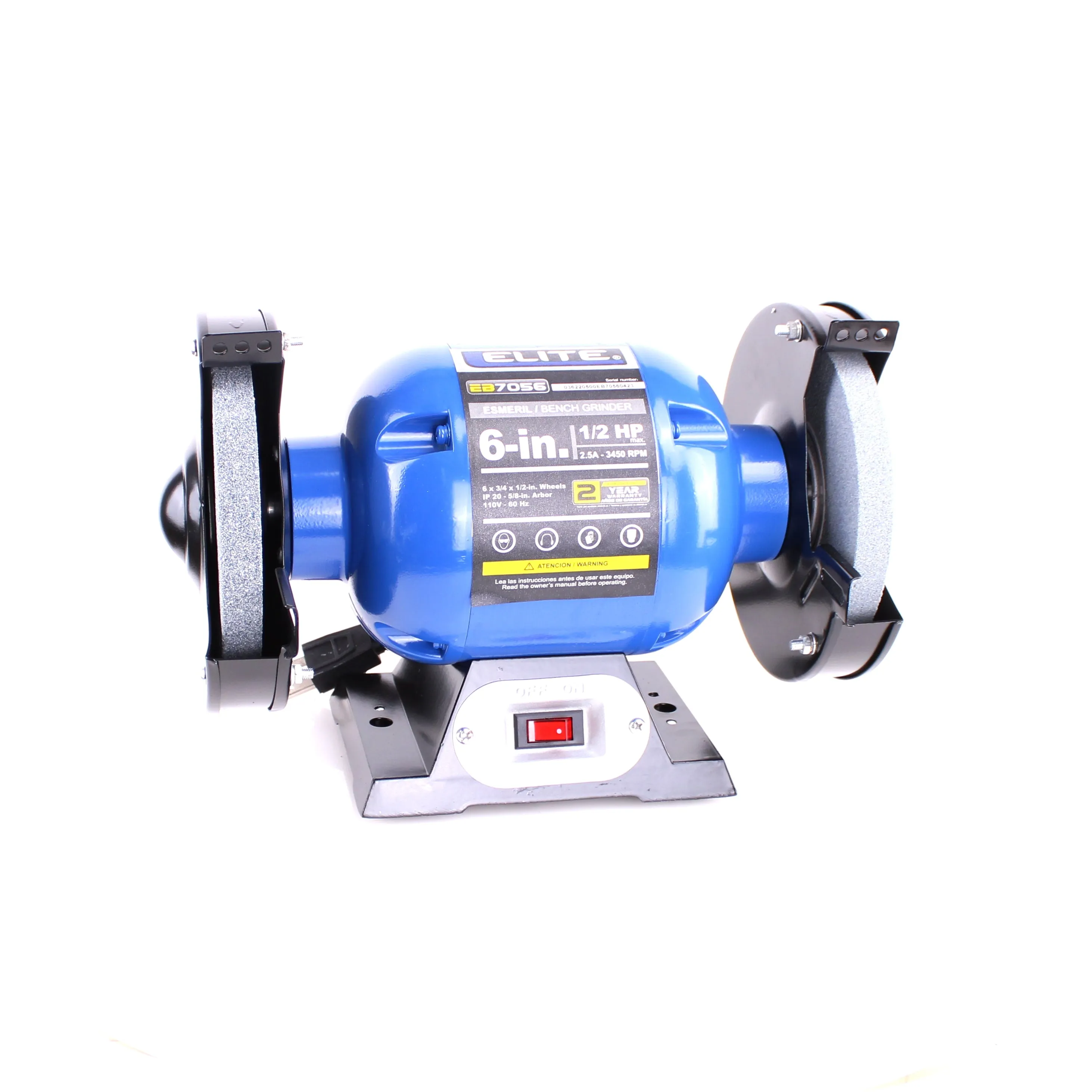 Elite® 6'' Bench Grinder