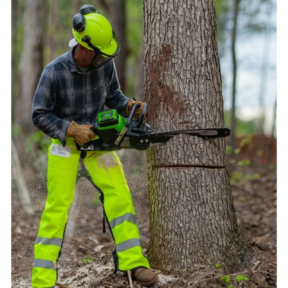greenworks CS60L810 60V 20" Cordless Battery Chainsaw w/ 8.0Ah Battery & Rapid Charger