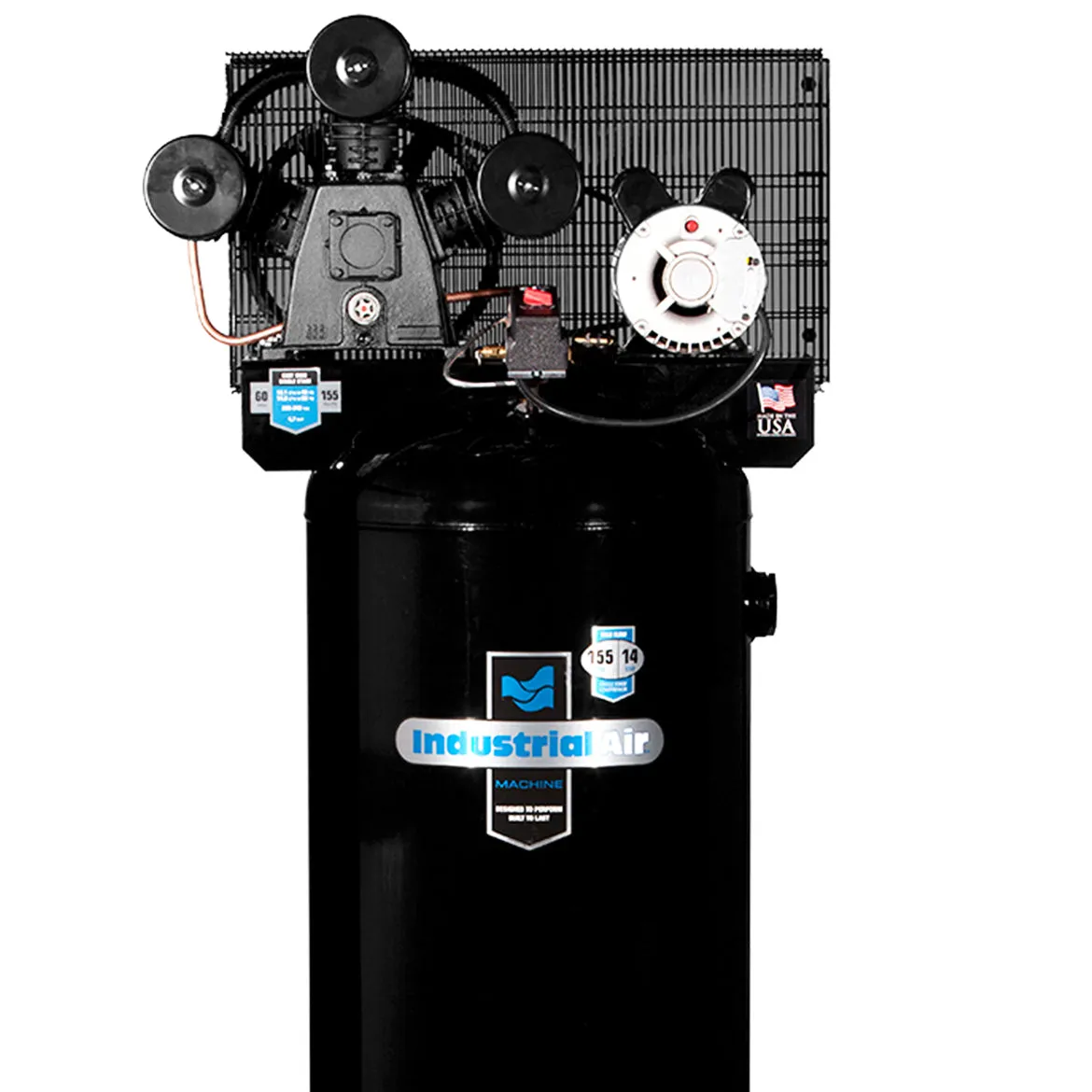 Industrial Air ILA4546065 230-Volt 60 Gallon Stationary Vertical Air Compressor