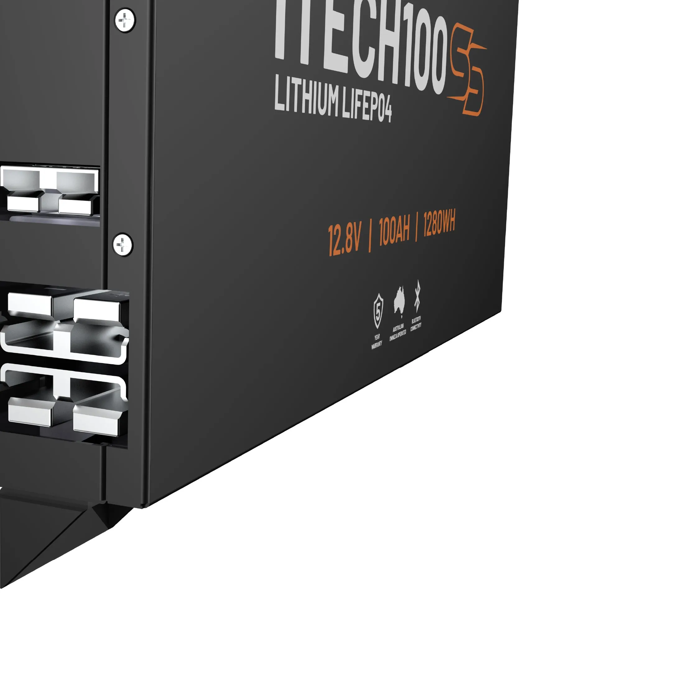 iTECH100SS | Super Slim Deep Cycle Lithium Battery | with Bluetooth LiFePO4 100Ah