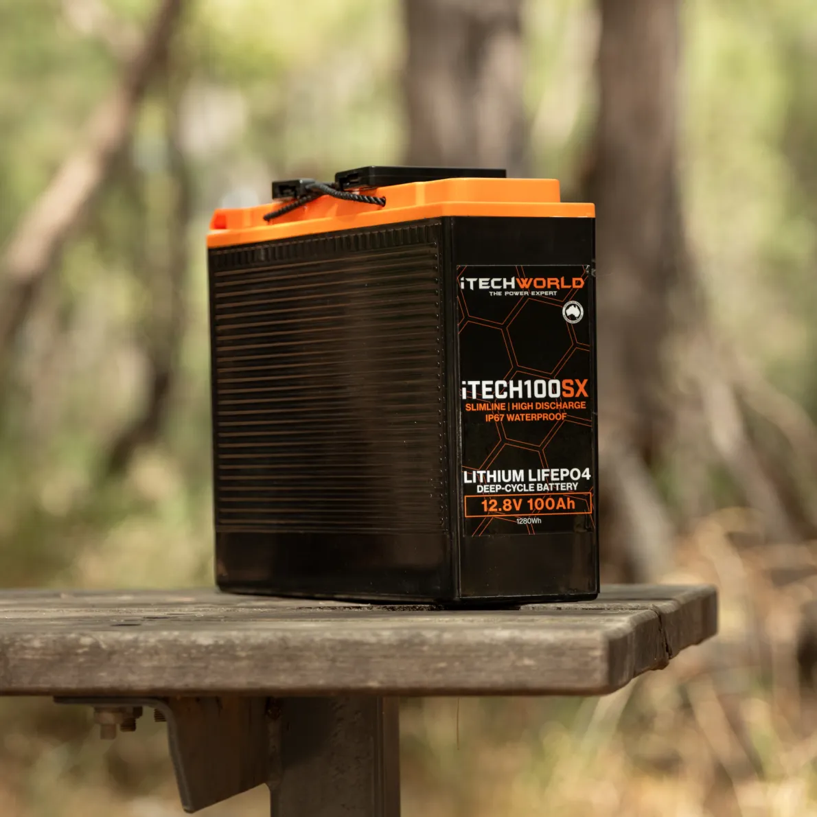 iTECH100SX | Lithium Deep Cycle Slim Battery | LiFePO4 100Ah