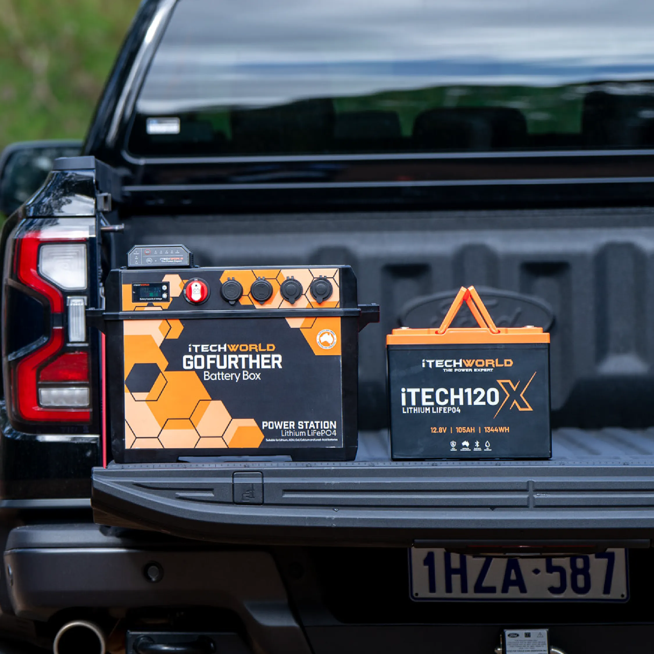 iTECH120X | Deep Cycle Lithium Battery | with Bluetooth LiFePO4 105Ah