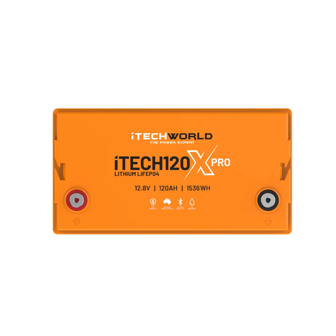 iTECH120X PRO | Deep Cycle Lithium Battery | with Bluetooth LiFePO4 120Ah