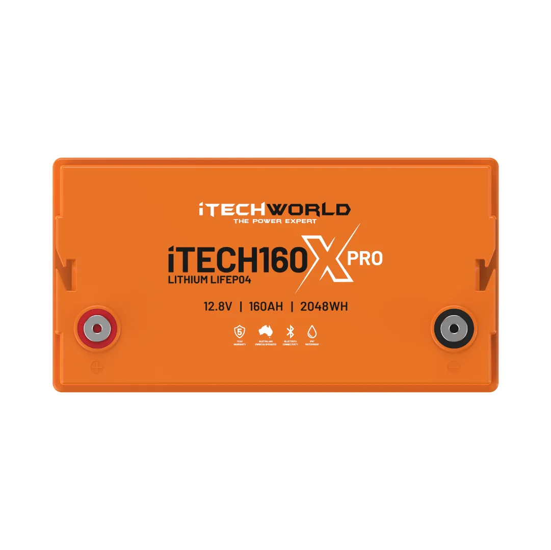iTECH160X PRO | Deep Cycle Lithium Battery | with Bluetooth LiFePO4 160Ah