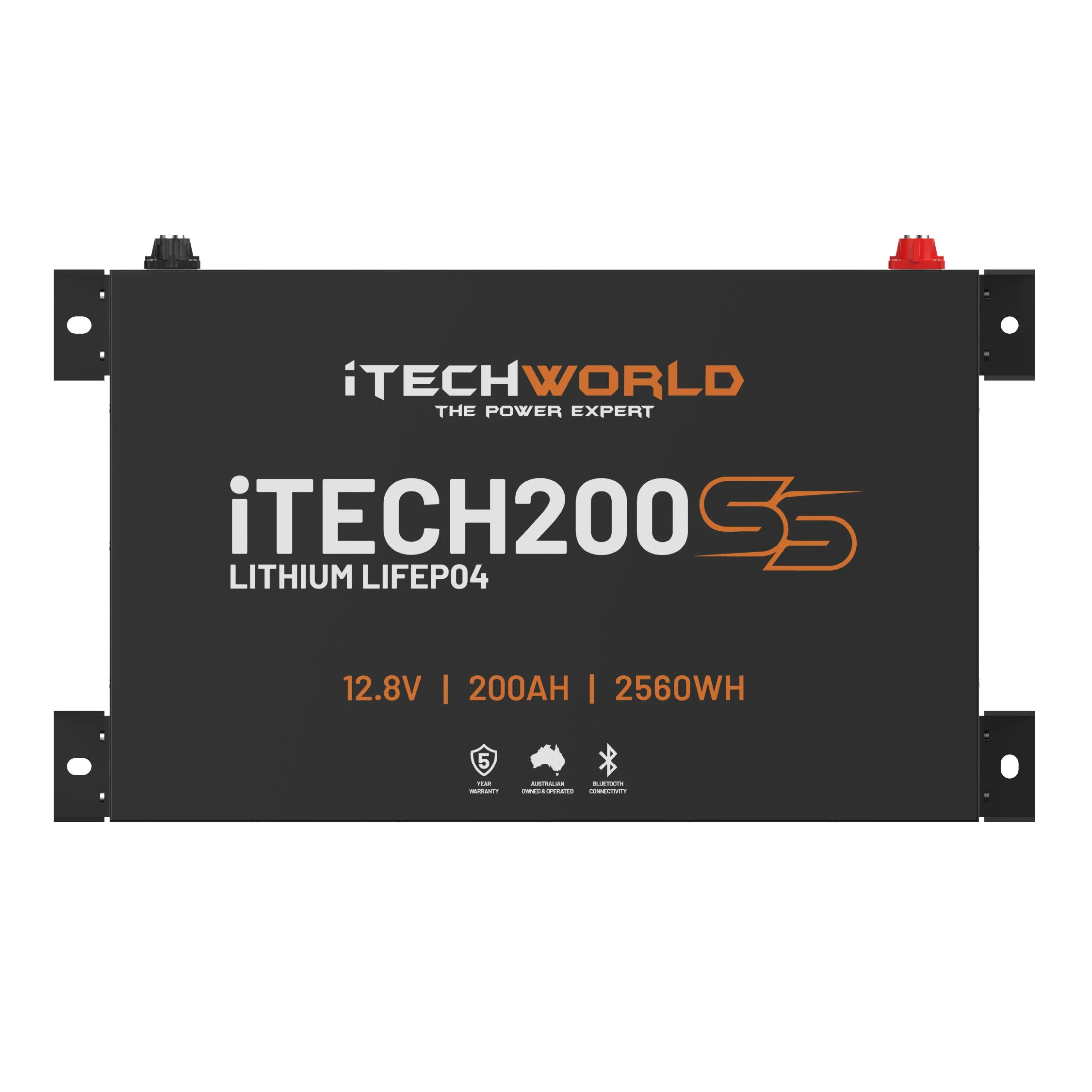 iTECH200SS | Super Slim Deep Cycle Lithium Battery | with Bluetooth LiFePO4 200Ah