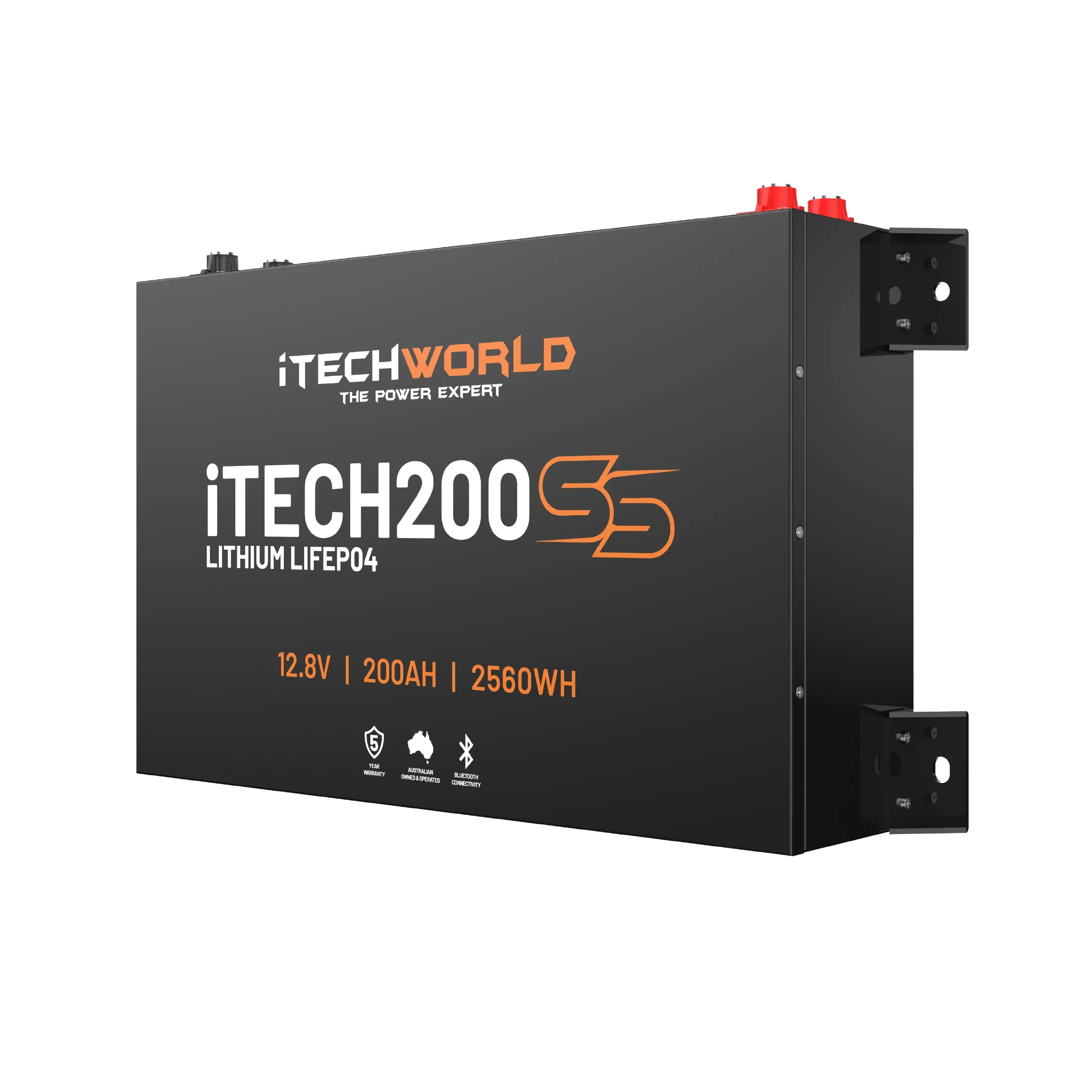 iTECH200SS | Super Slim Deep Cycle Lithium Battery | with Bluetooth LiFePO4 200Ah
