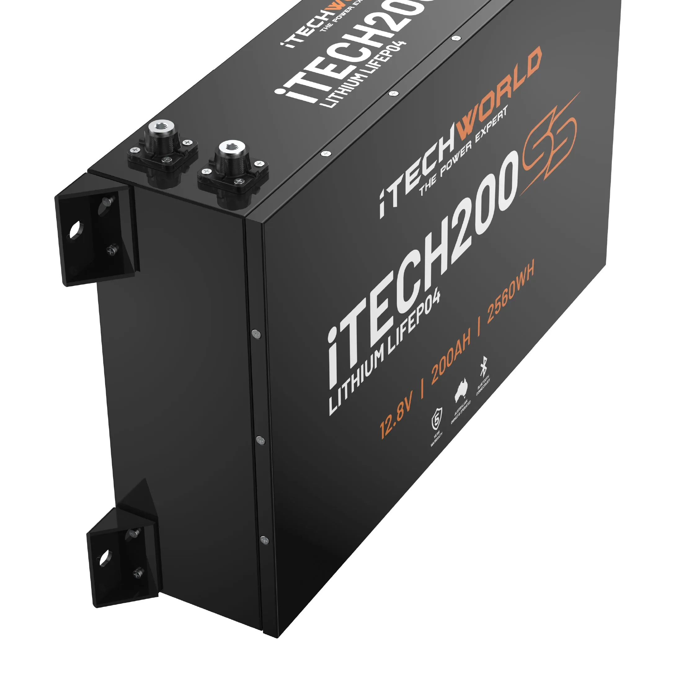 iTECH200SS | Super Slim Deep Cycle Lithium Battery | with Bluetooth LiFePO4 200Ah