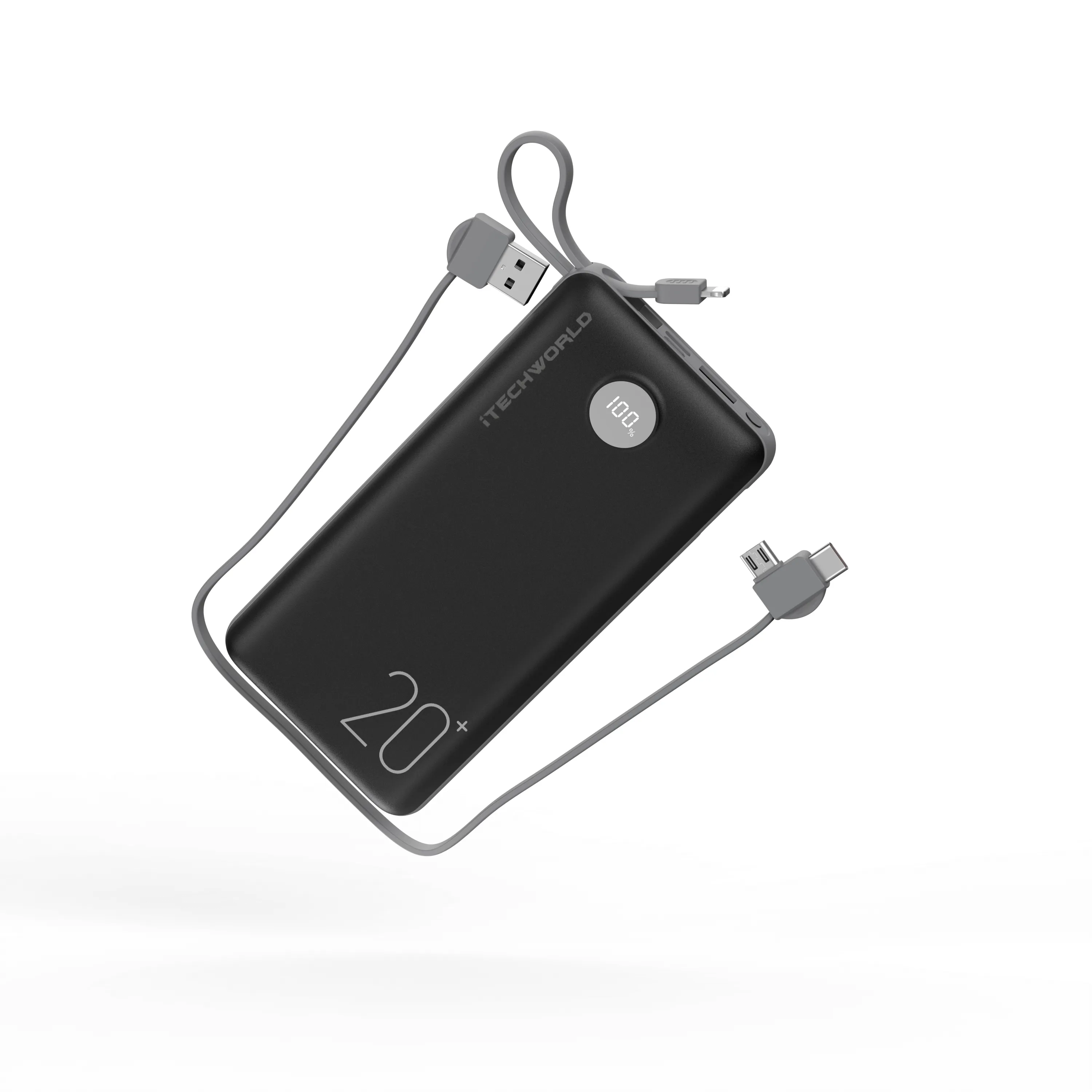 iTECH20KPD | Power Bank with PD and QC 3.0 | 20000mAh