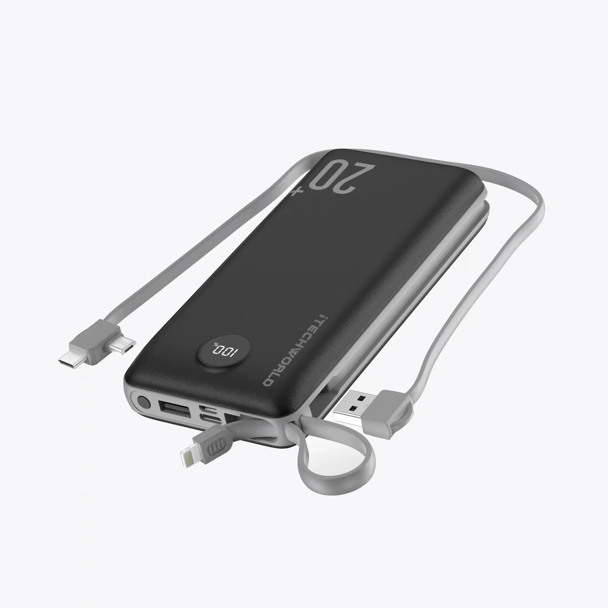 iTECH20KPD | Power Bank with PD and QC 3.0 | 20000mAh