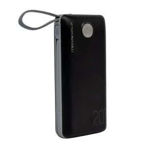 iTECH20KPD | Power Bank with PD and QC 3.0 | 20000mAh